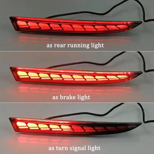 ไฟสะท้อนแสงด้านหลังแบบสว่างสำหรับ <span class=keywords><strong>Honda</strong></span> HR-V <span class=keywords><strong>HRV</strong></span> <span class=keywords><strong>RS</strong></span> ปี 2022 2023 ไฟ LED ติดกันชน ไฟเบรก ไฟตัดหมอกหลัง ไฟเลี้ยวแบบไดนามิก - Product Image 2