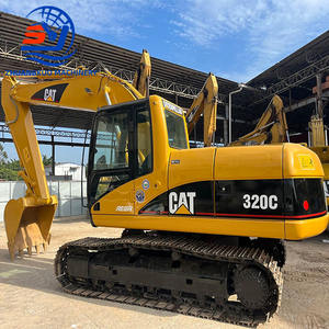 Excavadoras Usadas de Alta Calidad en Buen Estado, CAT320C Original de Segunda Mano, Excavadora Caterpillar CAT 320 320D2 con Certificación CE y EPA - Product Image 2