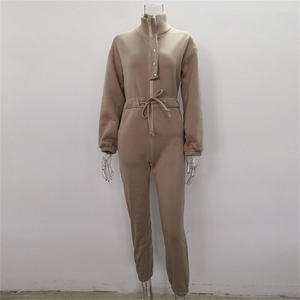 Ropa de mujer Fabricación personalizada 100% Chándales de algodón Streetwear Sudadera con capucha de alta calidad con cremallera - Product Image 5