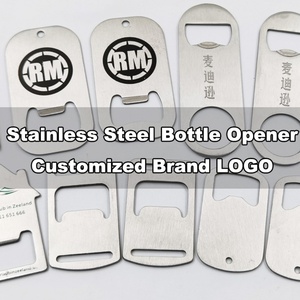 โรงงานผลิตส่ง ที่เปิดขวดโลหะสแตนเลสแบบกำหนดเอง พร้อมพิมพ์ UV แสดงโลโก้แบรนด์ - Product Image 6