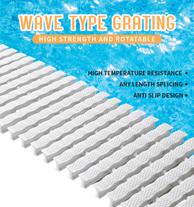 Có thể điều chỉnh chiều rộng 18 20 25 30cm chống trượt ABS Vật liệu tràn lưới máng xối nướng hồ bơi cống Grate PP công cụ & phụ kiện - Product Image 1