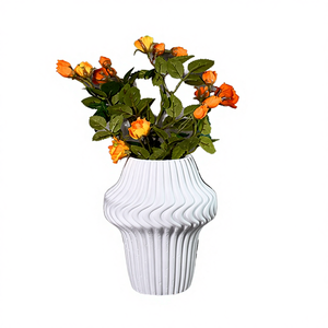 Jarrón Decorativo de Resina Hecho a Mano de Lujo, Morado, Verde, Blanco y Todo Tipo de Arte Moderno, Maceta, Centro de Mesa para el Hogar, Regalo para Ramadán y Eid - Product Image 3