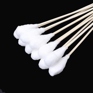 Hisopos Médicos de Algodón Treasure Crane, 12 cm, Cabeza Grande, Estériles, Ginecológicos, Desechables, Paquetes de 20 Unidades - Product Image 5