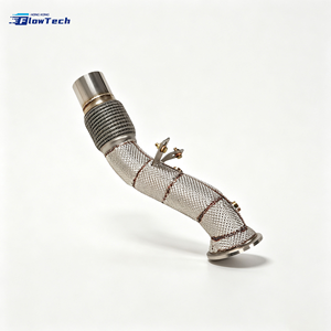 ท่อลงเทอร์โบแบบไหลสูง สำหรับ BMW N20 B48 F30 F22 F10 228i 320i 328i 428i 528i xDrive ผลิตจากสแตนเลส 304 สำหรับท่อไอเสีย - Product Image 6