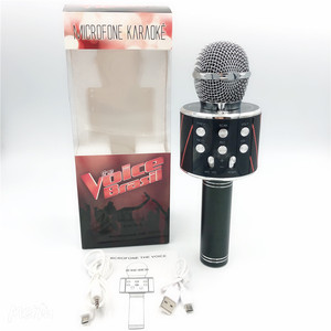 Tùy Chỉnh Logo In Microphone USB Không Dây Karaoke Microphone Với Voice Changer Hỗ Trợ Tất Cả Các Ứng Dụng Karaoke - Product Image 5