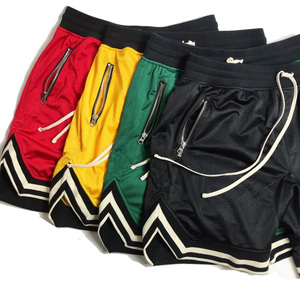 <span class=keywords><strong>Pantaloncini</strong></span> sportivi con Logo personalizzato di alta qualità da uomo che corrono reti da Fitness da ginnastica <span class=keywords><strong>pantaloncini</strong></span> da basket in rete per uomo - Product Image 2