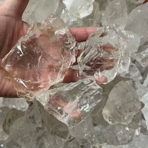 Venta al por mayor Natural <span class=keywords><strong>Asai</strong></span> cristal blanco cuarzo raro crudo cristal en bruto artesanías para decoración del hogar y regalos - Product Image 1