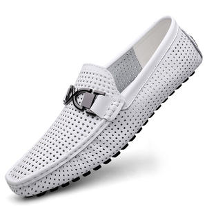 Zapatos Oxford de Vestir para Hombre, de Malla Brillante y Cuero, con Cordones, Punta Redonda, para Negocios y Uso Casual, Cómodos, Transpirables y Ligeros - Product Image 5