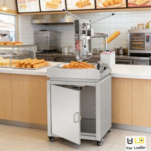 Máquina <span class=keywords><strong>para</strong></span> <span class=keywords><strong>Churros</strong></span> de Acero Inoxidable <span class=keywords><strong>para</strong></span> Panadería y Snacks, Relleno de <span class=keywords><strong>Caramelo</strong></span> - Product Image 6