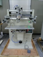 Mesin cetak layar datar TX-400M gergaji manual mesin cetak logo Printer layar sampel cetak