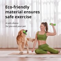 Ensemble d'haltères hexagonales fixes pour la musculation et le fitness, pour femmes, 1-20 LBS, haltères de sport en néoprène lisse