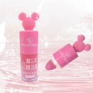 Maquillage multicolore de haute qualité <span class=keywords><strong>Blush</strong></span> rose légèrement éméché Texture douce Joue brillante <span class=keywords><strong>Blush</strong></span> <span class=keywords><strong>liquide</strong></span> brillant - Product Image 4
