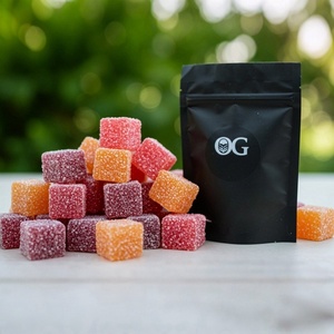 Bolsas de Mylar con Cierre Personalizadas de 1g 3.5g 7g 14g 28g, Bolsas Doypack con Cierre Hermético a Prueba de Olores para Gomitas, Empaque de Plástico con Logotipo - Product Image 2