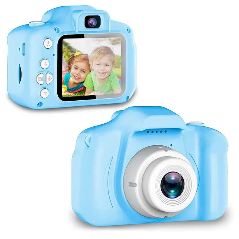 Fotocamera per bambini Mini fotocamera digitale per bambini giocattoli educativi fotografia all'aperto giocattolo regali 1080P videocamera Vintage per bambini piccoli