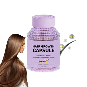 Capsules de croissance capillaire les plus vendues, favorisent des <span class=keywords><strong>cheveux</strong></span> plus épais et plus volumineux, réduisent la casse et améliorent la santé du cuir chevelu - Product Image 1