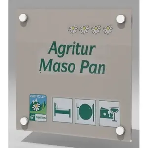 Targa in Plexiglas Riciclabile per Merchandising Sostenibile - Product Image 1