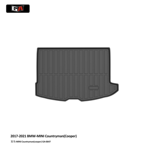 Tappetino per Bagagliaio GA 3D TPE ECO per BMW <span class=keywords><strong>Mini</strong></span> <span class=keywords><strong>Countryman</strong></span> (Cooper) 2017-2021, Antigraffio e Facile da Pulire - Product Image 1