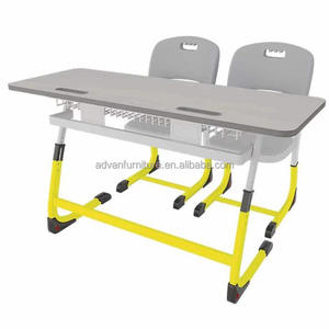 Meubles scolaires double place de haute qualité et à prix abordable pour les écoles primaires et secondaires, fournisseur de bureaux et de chaises scolaires - Product Image 4