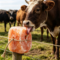 Bloc de sel minéral de qualité supérieure pour le bétail, les moutons, les chèvres, les cerfs, complément nutritionnel pour le bétail