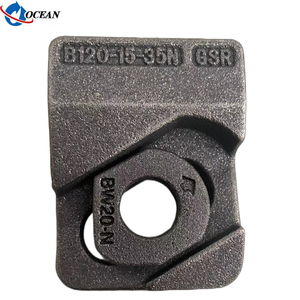Abrazadera de Riel GSR B120-15-35 con Clip Atornillado para Construcción de Rieles de Grúa - Product Image 1