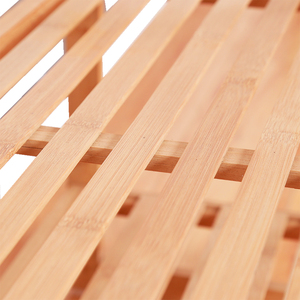 <span class=keywords><strong>Banc</strong></span> en <span class=keywords><strong>bois</strong></span> de bambou imperméable à 2 niveaux, tabouret, étagère de rangement <span class=keywords><strong>pour</strong></span> la <span class=keywords><strong>douche</strong></span> et la salle de bain - Product Image 3