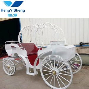 Voiture tirée par un cheval de mariage de Prince de luxe/chariot touristique pour le tourisme/buggy classique de cheval - Product Image 3