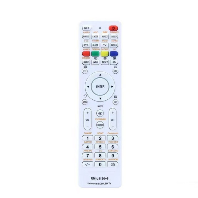 Labratek Universal Replacement Remote Control RM L1130 X for All Brand Television TV RM L113 12 RM L1130 8 Smart Home Controller