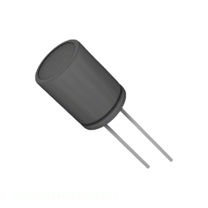 ตัวเก็บประจุแบบมีรูผ่าน12 uF 20% 250V รัศมี th 12 uF 250LLE12MEFC10X12.5จากผู้จัดจำหน่ายที่ได้รับอนุญาต - Product Image 1