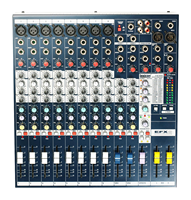 Console de mixage DJ professionnelle 8 canaux multi-usages / Console audio avec effets numériques DSP pour petits spectacles et diffusion en direct