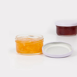 Résistant à la chaleur clair <span class=keywords><strong>plat</strong></span> alimentaire <span class=keywords><strong>hermétique</strong></span> miel bocal en verre pour la confiture - Product Image 1