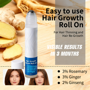 Anagain hương thảo tăng trưởng tóc cuộn trên Huyết thanh làm mới dày giúp tăng trưởng tóc để lại trong bản chất cho da đầu và tóc - Product Image 5