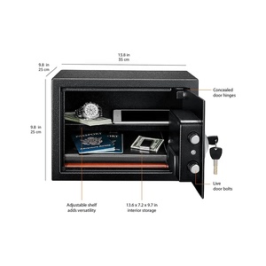 Wholesale Price Safe Deposit <b>Box</b> Digital Safe <b>Box</b> Supplier for Home Office - Product Image 5