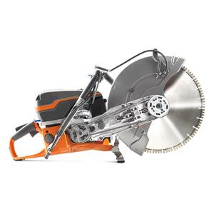K970 MKIII 16" Industrial Concrete <b>Saw</b> 4.8kW 400mm Motor 2 Blades Battery <b>Power</b> OEM Customizable 3-Year Warranty 6000 - Product Image 1