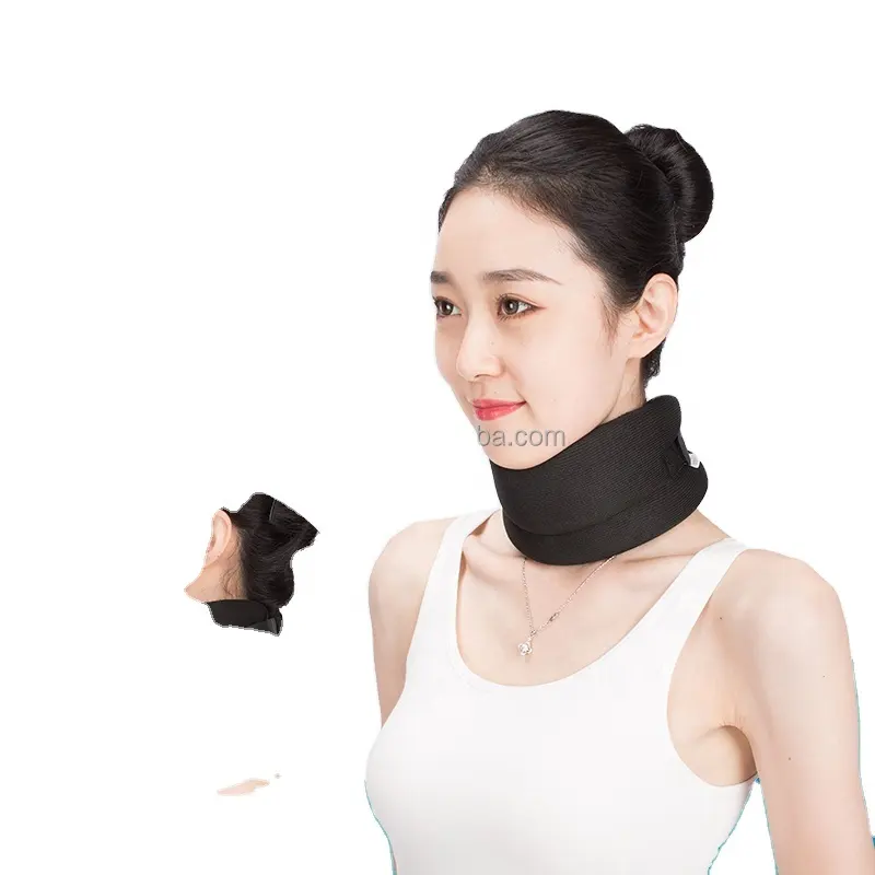 Soft Foam Neck Brace Adjustable Neck Support Brace Universal Cervical Collar for Sleeping Relieve Neck Pain
