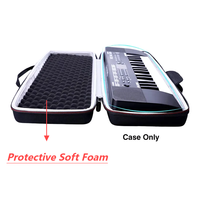 Shockproof EVA Hard Shell Electronic Piano Keyboard Carrying Case CustomLightweight Portable Instrument Storage Bag with Handle