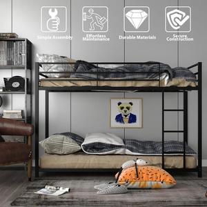 Bedroom Furniture Metal <b>Bed</b> Frame Twin Size <b>Bunk</b> <b>Bed</b> for Kids and Adults - Product Image 5