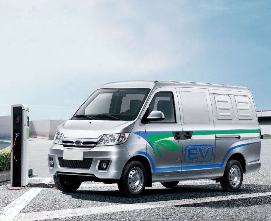 V1EEC N1 Электрический фургон 30 кВт 333 в 40 кВтч логистический грузовик автомобиль 4 колеса автомобиля 100 км/ч 2 сиденья A/C воздушная подушка, ABS, максимальная дальность 254 км