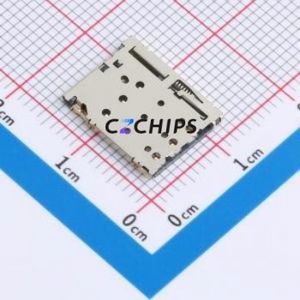 XDSM-1023-2824 SIM Card Connector SMD Connector Self-Return Type Nano SIM Card 1.25mm - Product Image 1