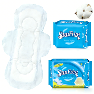 <span class=keywords><strong>Toallas</strong></span> <span class=keywords><strong>Sanitarias</strong></span> Femeninas de Calidad Premium OEM, Envoltura Individual, Suaves como el Algodón, <span class=keywords><strong>Toallas</strong></span> para el Periodo Menstrual, Tamaño Grande - Product Image 1