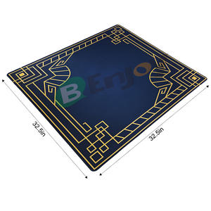 <span class=keywords><strong>Tapis</strong></span> de Mahjong personnalisé 32,5x32,5 pouces en néoprène caoutchouc, réduction du bruit, antidérapant, pour jeux de société Mahjong et <span class=keywords><strong>Poker</strong></span> - Product Image 3