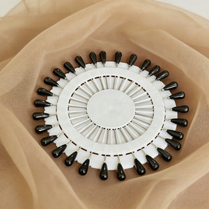 Épingles à <span class=keywords><strong>hijab</strong></span> en forme de goutte d'eau, pinces de fixation colorées, foulards, hijabs, aiguilles de fixation, broches, colliers, etc. 30 pièces - Product Image 6