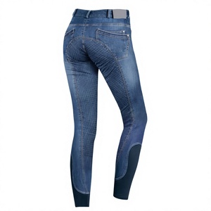 Culotte d'équitation Jodhpur personnalisée de haute qualité, extensible dans les 4 sens, en tissu technique doux au toucher et écologique - Product Image 2