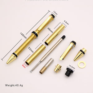 木工旋盤 ペンキット ペンサプライヤー DIY 未仕上げ シガーペンシル グルーヴィーシック 10mmドリル ビッグベン シガーペンキット ウッドターニング - Product Image 2