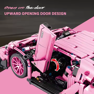 Nuovissimi Giocattoli Educativi per Bambini <span class=keywords><strong>2026</strong></span>, Blocchi da Costruzione, Puzzle per Bambini, Giocattoli da Costruzione, Auto Super Sportiva - Product Image 4