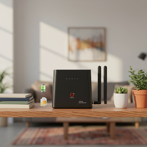OLAX AX9 Pro High Speed 300Mbps 4G LTE Cat4 Sim <b>Router</b> CPE Wifi With 4000mAh Battery <b>Mobile</b> B28 Band High-Speed Data Transfer Su - Product Image 1