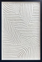 Papier Peint Mural Texturé Abstrait à Lignes Géométriques pour Décoration de Bureau, Peinture Murale 3D en Pulpe Écologique Personnalisée en Gros