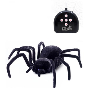 Remote-controlled <b>Spider</b> <b>Toy</b> Electric 4-way Infrared Simulation Obstacle Avoidance Indoor-Outdoor Use RC Remote Control Plastic - Product Image 3