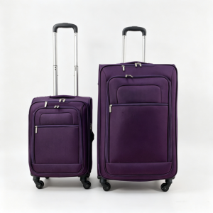 Elegante <span class=keywords><strong>Valigia</strong></span> da Viaggio Quadrata di <span class=keywords><strong>Media</strong></span> Dimensione in Tessuto Oxford Viola Impermeabile, Vendita all'Ingrosso di Fabbrica - Product Image 2