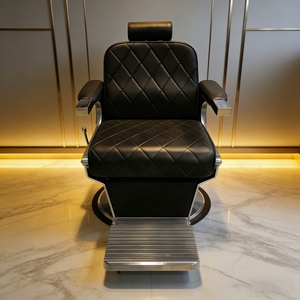 Sillón de Barbería Moderno Estilo Europeo, Taburete de <span class=keywords><strong>Peluquería</strong></span>, Silla de <span class=keywords><strong>Peluquería</strong></span> Elevadora Resistente - Product Image 6