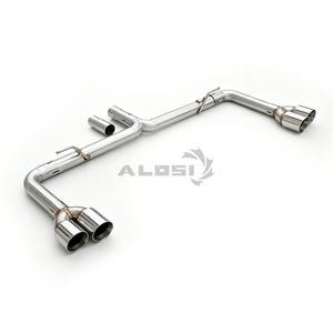 Sonicdiy SS304 Quad Tip Catback Exhaust with Rear <strong>Diffuser</strong> for Audi A3 8V 1.8T 2.0T 2014-2020 Performance Upgrade - Product Image 6